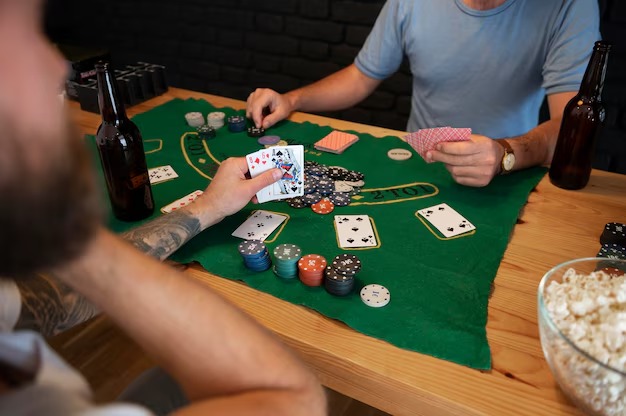 Live dealer blackjack table with multiple betting circles and professional dealer