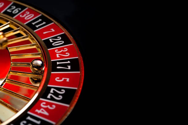 Roulette wheel spin in progress with betting layout visible